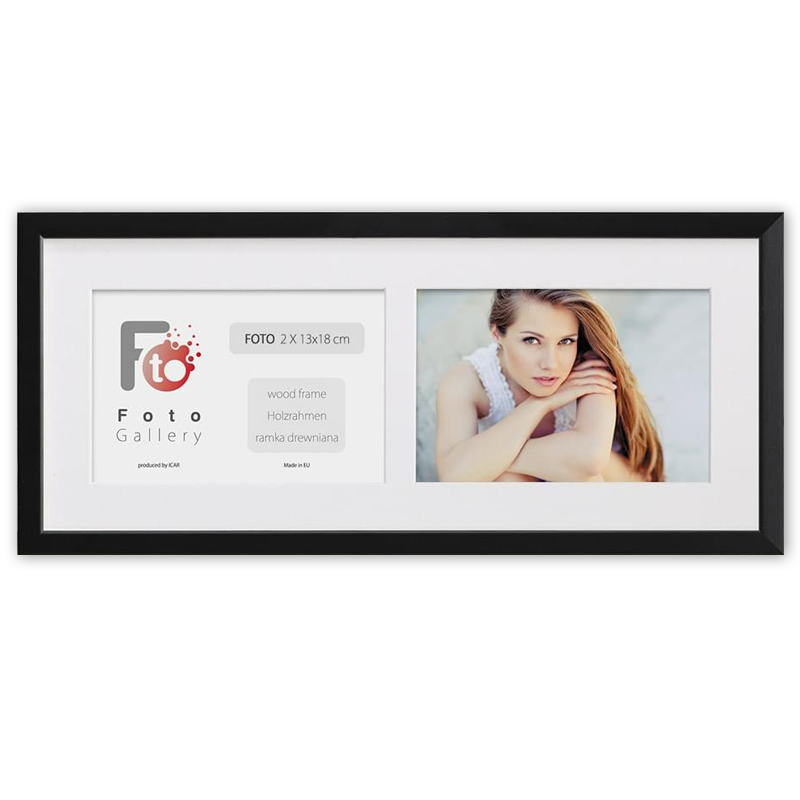 Holzrahmen FOTO GALERIA BLACK